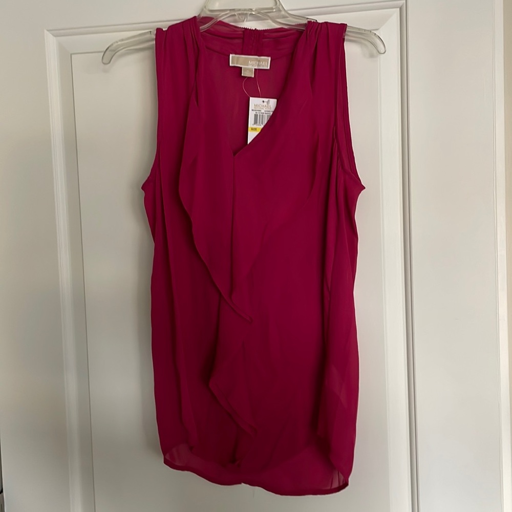 Michael Kors Magenta Top